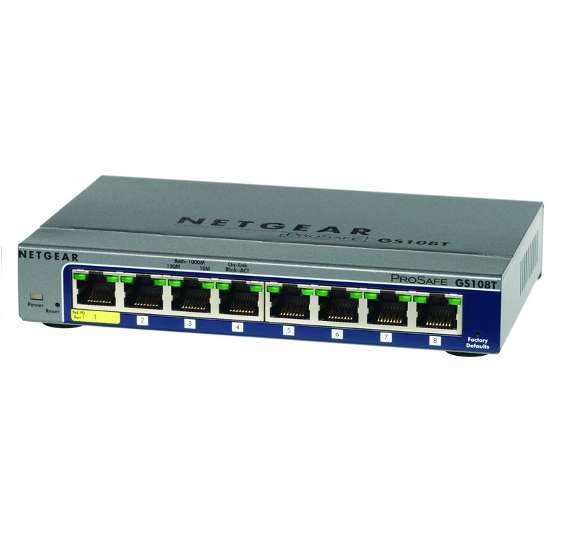 Bekijk afbeelding 1 van NETGEAR 8 Poorts Gigabit Smart Switch